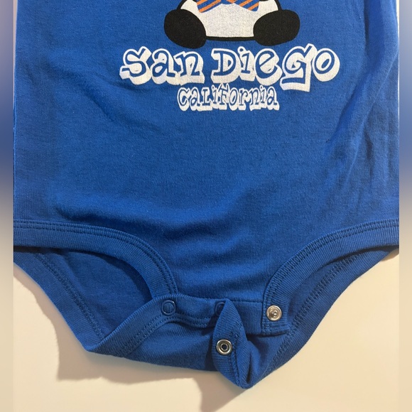 San Diego Blue Baby Onesie - Picture 4 of 7